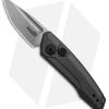 Kershaw Launch 9 Automatic Knife Drop Point Gray Aluminum (1.8" Stonewash) -Kershaw Kershaw Launch 9 Gray Automatic Knife Stonewash BHQ 145446 td