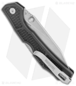 Kershaw Cargo Lockback Folding Knife Black GFN (3.25" Stonewash) 2033 -Kershaw Kershaw Lock Back Black SW 8033 jr side