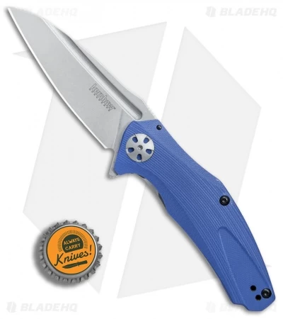 Kershaw Natrix A/O Sub-Frame Lock Knife Blue G-10 (3.25" Stonewash) 7007BLU 6 Kershaw Natrix A/O Sub-Frame Lock Knife Blue G-10 (3.25" Stonewash) 7007BLU - Image 4