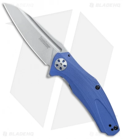 Kershaw Natrix A/O Sub-Frame Lock Knife Blue G-10 (3.25" Stonewash) 7007BLU 3 Kershaw Natrix A/O Sub-Frame Lock Knife Blue G-10 (3.25" Stonewash) 7007BLU