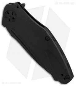 Kershaw Natrix Assisted Opening Sub-Frame Lock Knife Black G-10 (3.25" Black) -Kershaw Kershaw Natrix Black G10 black BHQ 80569 er spine 1