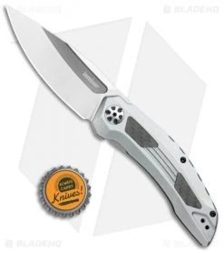 Kershaw Norad Frame Lock Knife Stainless Steel (3.25" Satin) 5510 -Kershaw Kershaw Norad FL SS Satin 5510 BHQ 106052 jr bottlecap