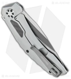 Kershaw Norad Frame Lock Knife Stainless Steel (3.25" Satin) 5510 -Kershaw Kershaw Norad FL SS Satin 5510 BHQ 106052 jr side