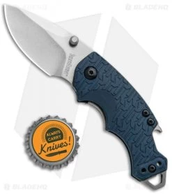Kershaw Shuffle Liner Lock Knife Blue Multi-Tool (2.375" Stonewash) -Kershaw Kershaw Shuffle LL Blue Multi Tool SW KS8700NBSW BHQ 90618 jr bottlecap