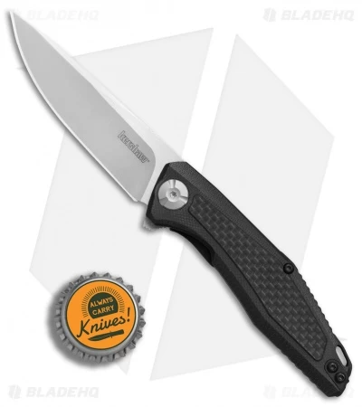Kershaw Sinkevich Atmos Liner Lock Knife Black G-10/Carbon Fiber (3" Satin) 4037 6 Kershaw Sinkevich Atmos Liner Lock Knife Black G-10/Carbon Fiber (3" Satin) 4037 - Image 4