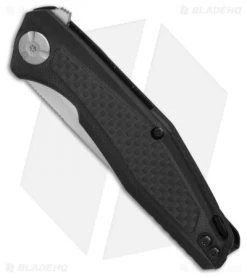 Kershaw Sinkevich Atmos Liner Lock Knife Black G-10/Carbon Fiber (3" Satin) 4037 8 Kershaw Sinkevich Atmos Liner Lock Knife Black G-10/Carbon Fiber (3" Satin) 4037 -Kershaw Kershaw Sinkevich Atoms Black G10 CF satin BHQ 80582 er spine