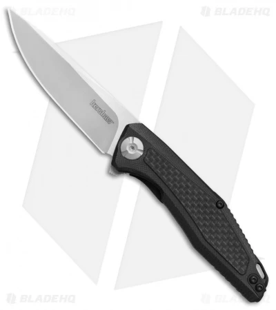 Kershaw Sinkevich Atmos Liner Lock Knife Black G-10/Carbon Fiber (3" Satin) 4037 3 Kershaw Sinkevich Atmos Liner Lock Knife Black G-10/Carbon Fiber (3" Satin) 4037