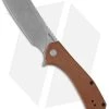 Kershaw Static Cleaver Liner Lock Knife Brown Micarta (2.8" SW D2) -Kershaw Kershaw Static Brown Micarta D2 SW BHQ 143308 jr
