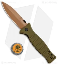 Kershaw XCOM Liner Lock Knife Desert Warrior GFN (3.6" Copper) Exclusive -Kershaw Kershaw XCOM LL Desert Warrior GFN Copper Exclusive 3425DW BHQ 103239 jr bottlecap