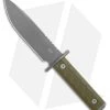 Zero Tolerance 6 Fixed Blade Knife OD Green G-10 (6" Gray CPM 3V) ZT 0006 -Kershaw Kershaw ZT 6 Fixed Blade Olive G 10 BB BHQ 178517 jr