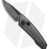 Kershaw Launch 9 Automatic Knife Drop Point Gray Aluminum (2" Black SW) -Kershaw Kershaw launch 9 AK Drop Point Gray Aluminum 2in BSW BHQ 177025 td