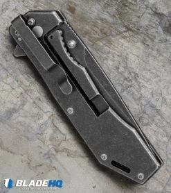 Kershaw 1304BW Assisted Opening Frame Lock Knife (3.25 Black SW) -Kershaw kershaw 1304BW black sw KS1304BW BHQ 37638 er side