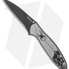 Kershaw Leek Assisted Opening Knife Spider Overlay (3" Black) 1660SPCKT -Kershaw kershaw 1660spckt leek spider overlay folder