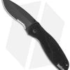 Kershaw Blur Assisted Opening Knife Black (3.375" Black Serr) 1670GBBLKST -Kershaw kershaw 1670gbblkst back BHQ 11095 jr front