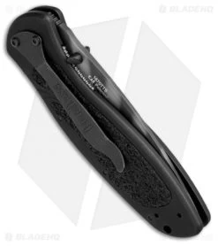 Kershaw Blur Tanto Assisted Opening Knife Black (3.375" Tiger Stripe) 1670TTS -Kershaw kershaw blur bdz1 1670tts black BHQ 37098 dl side