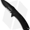 Kershaw Cryo Assisted Opening Knife (2.75" Black Serr) 1555BLKST -Kershaw kershaw cryo 1555blkst serr