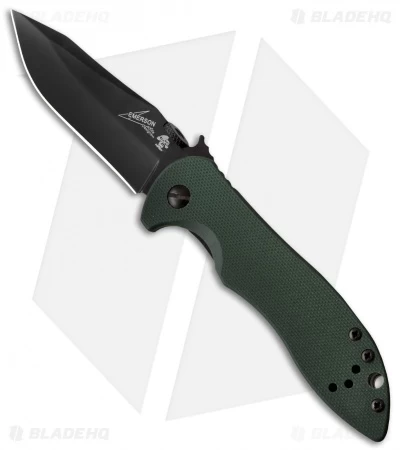 Kershaw Emerson CQC-5K Liner Lock Knife Green G-10 (3" Black) 6074OLBLK 3 Kershaw Emerson CQC-5K Liner Lock Knife Green G-10 (3" Black) 6074OLBLK