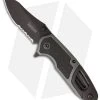 Kershaw Funxion EMT Assisted Opening Knife (3" Black Serr) 8100GRYST -Kershaw kershaw funxion emt 8100gryst a
