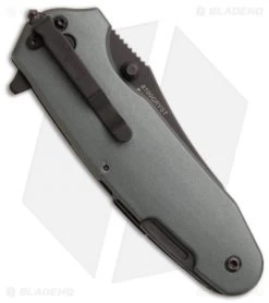 Kershaw Funxion EMT Assisted Opening Knife (3" Black Serr) 8100GRYST -Kershaw kershaw funxion emt 8100gryst c
