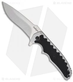 Kershaw Groove Flipper Liner Lock Knife (3.5" Satin) 1730