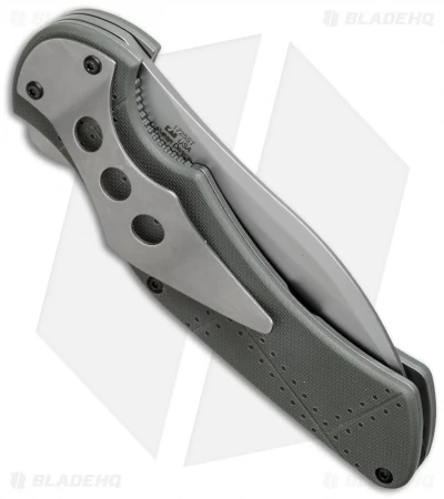 Kershaw Junkyard Dog II Liner Lock Knife Gray G-10 (3.75" Bead Blast) 1725 5 Kershaw Junkyard Dog II Liner Lock Knife Gray G-10 (3.75" Bead Blast) 1725 - Image 3