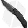 Kershaw Launch 1 Automatic Knife Black Aluminum (3.4" BlackWash) 7100BW -Kershaw kershaw launch 1 blackwash 7100BW BHQ 27374 jr