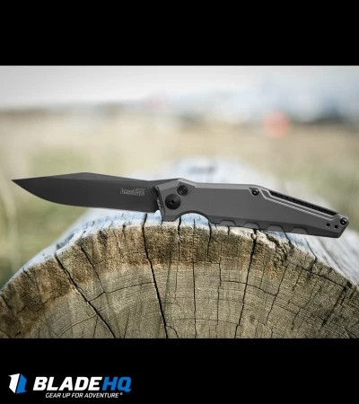 Kershaw Galyean Launch 7 Automatic Knife Gray (3.75" Black) 7900GRYBLK 7 Kershaw Galyean Launch 7 Automatic Knife Gray (3.75" Black) 7900GRYBLK - Image 5