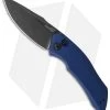 Kershaw Launch 1 Automatic Knife Blue Aluminum (3.4" BlackWash) 7100BLUBW -Kershaw kershaw launch auto 1 blackwash blue cm