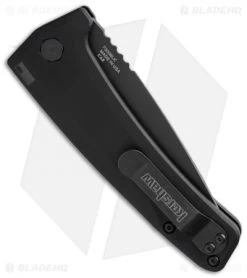 Kershaw Launch 3 Automatic Knife Black Aluminum (3.4" Black) 7300BLK -Kershaw kershaw launch auto 3 7300blk side cm