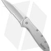 Kershaw Leek Assisted Opening Knife (3" Bead Blast Serr) 1660ST -Kershaw kershaw leek 1660stx bhq 6612 jr