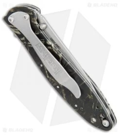 Kershaw Leek Assisted Opening Knife Camo (3" Bead Blast) 1660CAMO -Kershaw kershaw leek camp bb 1660CAMO BHQ 49930 jr side