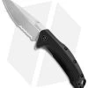 Kershaw Link Assisted Opening Flipper Knife (3.25" Stonewash Serr) 1776ST -Kershaw kershaw link 1776st cm